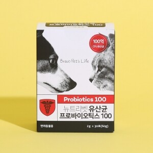 뉴트리벳 유산균 프로바이오틱스 100억 30포