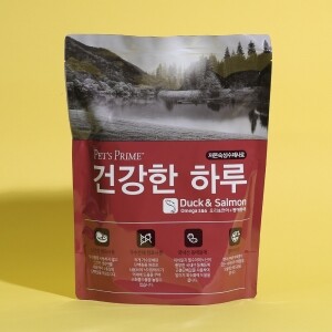 건강한 하루 소프트 사료 오리&연어 동애등에 1kg