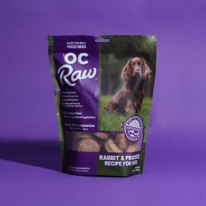 오씨로우 동결건조 사료 레빗앤프로듀스 패티 396g