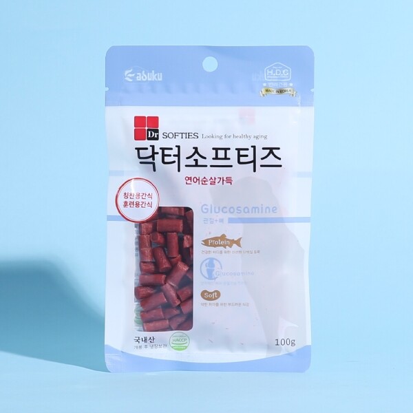 아르깡시엘,(2+1) 아스쿠 닥터소프티즈 칭찬 훈련용 관절뼈 트릿 100g