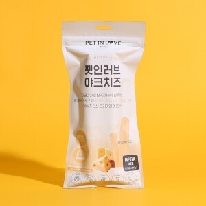 펫인러브 강아지 오래먹는 간식 야크 치즈 Mega