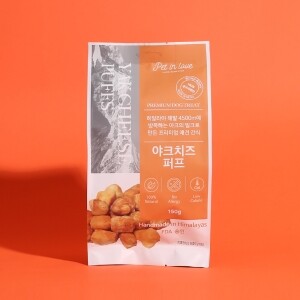 펫인러브 강아지 오래먹는 간식 야크치즈 퍼프 150g