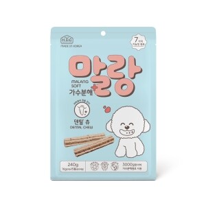 아스쿠 말랑 가수분해 덴탈츄 강아지껌 15개입